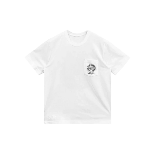 CHROME HEARTS NEW YORK EXCLUSIVE HORSESHOE T-SHIRT WHITE