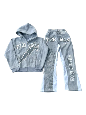FLR914 GREY SWEATSUIT