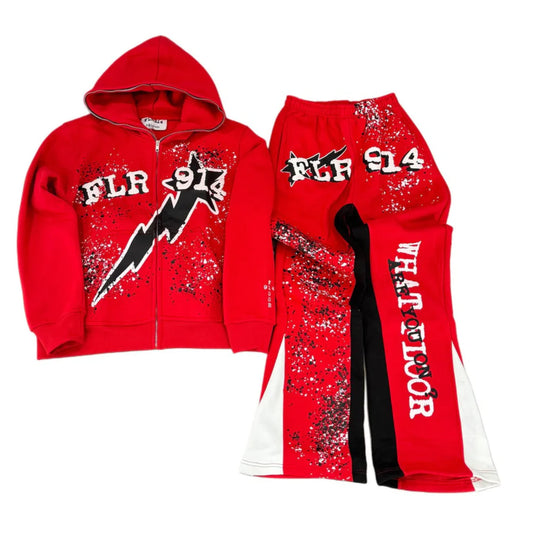 FLOOR 914 FIRE RED SET