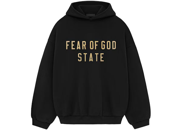 FEAR OF GOD ESSENTIALS FLEECE BLACK
