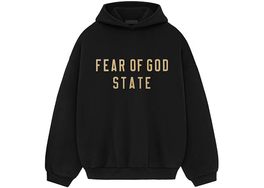 FEAR OF GOD ESSENTIALS FLEECE BLACK