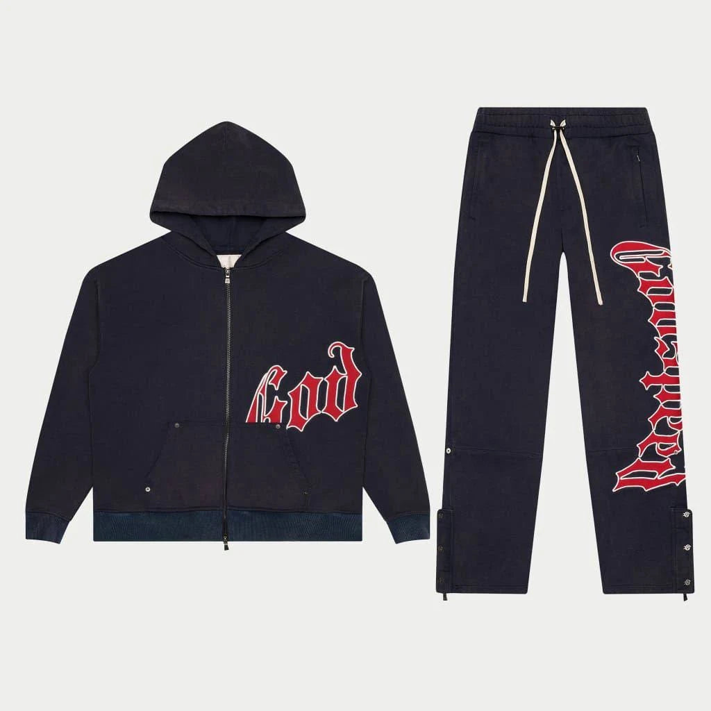 GODSPEED BLACK/RED SWEATSUIT