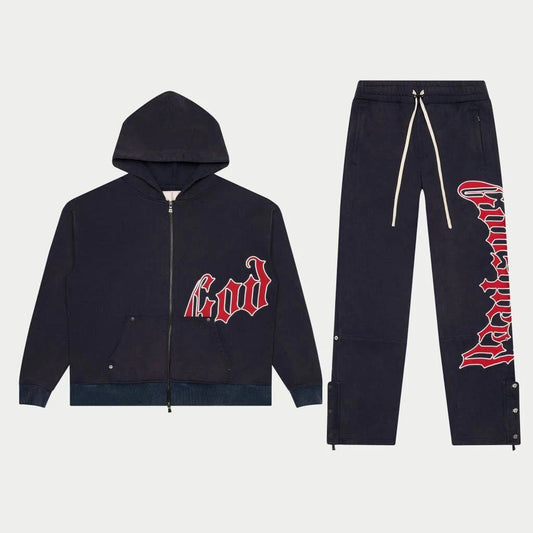 GODSPEED BLACK/RED SWEATSUIT