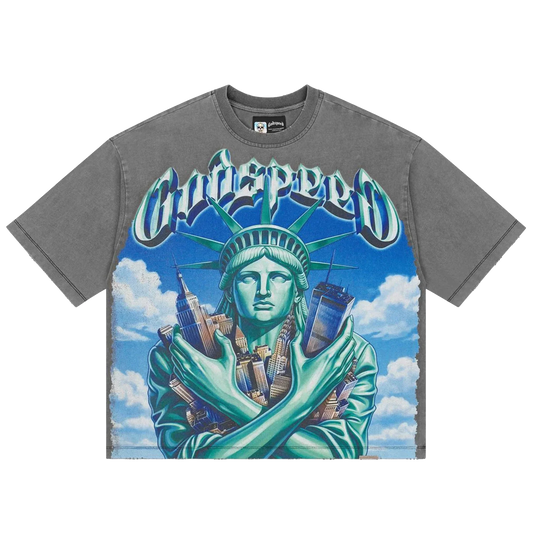 GODSPEED EMPIRE GUARDIAN TEE (GREY)
