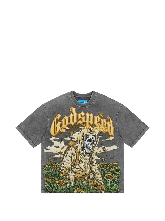 GODSPEED SAVE THE BEE NG 11 TEE GREY