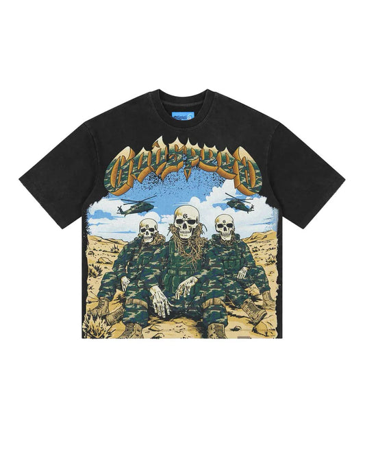 GODSPEED SQUADRON NG 11 TEE BLACK