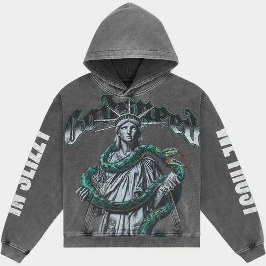 GODSPEED TOP 5 SLIZZY VVS GREY HOODIE