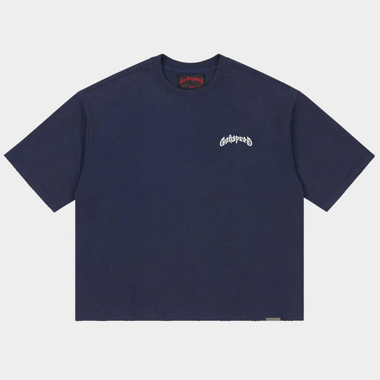 GODSPEED VITAL TEE (NAVY)