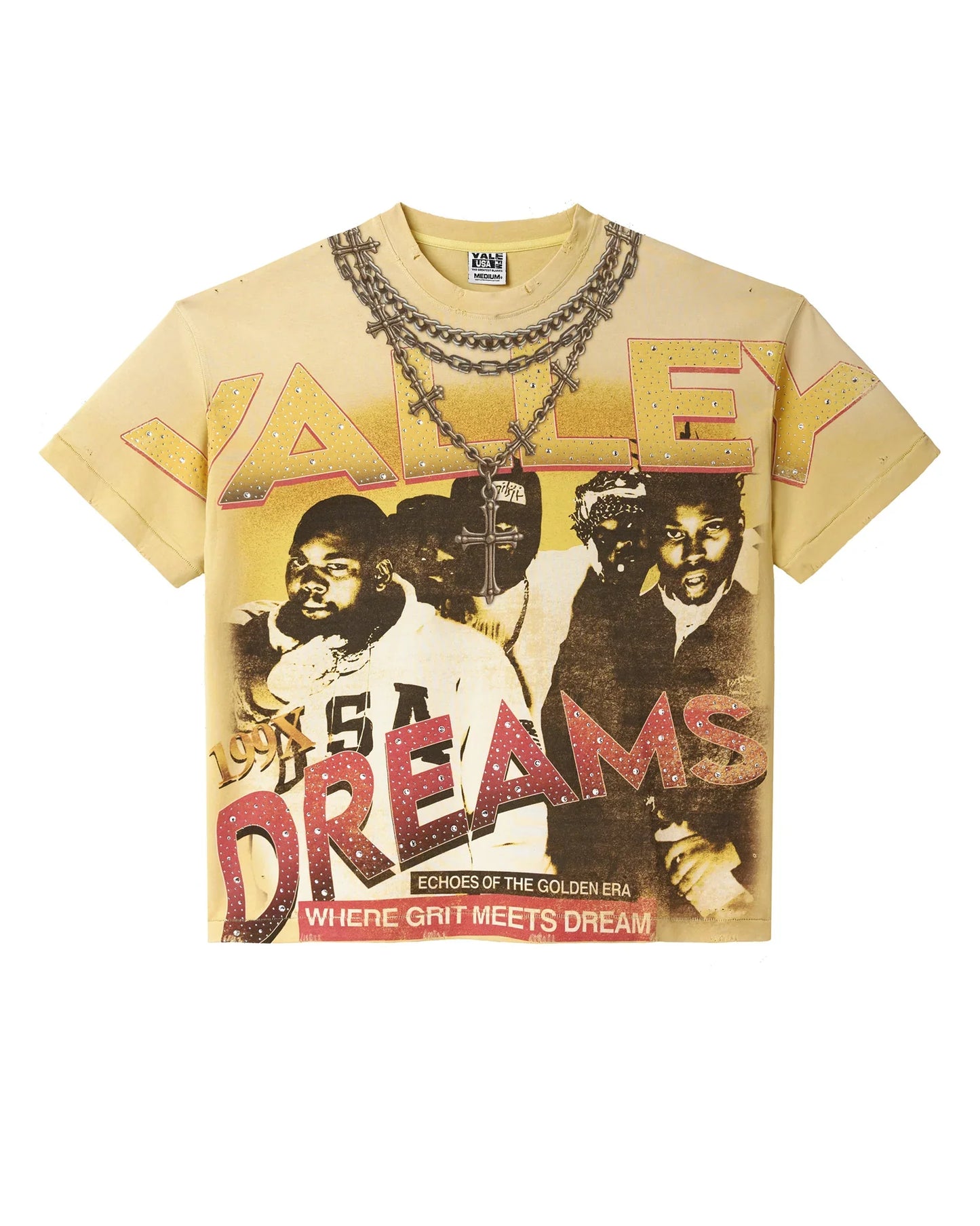 VALE GOLDEN CHAMBERS BLING TEE