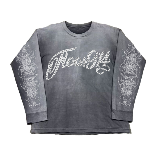 FLOOR 914 GREY UNIFORM LONG SLEEVE