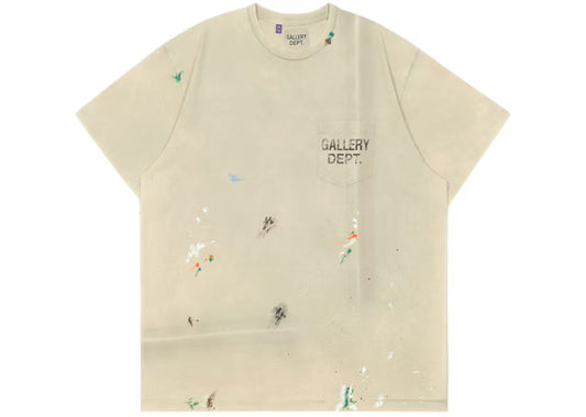 GALLERY DEPT VINTAGE TAN TEE