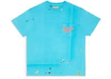 GALLERY DEPT VINTAGE LOGO PAINTED TEE TEAL
