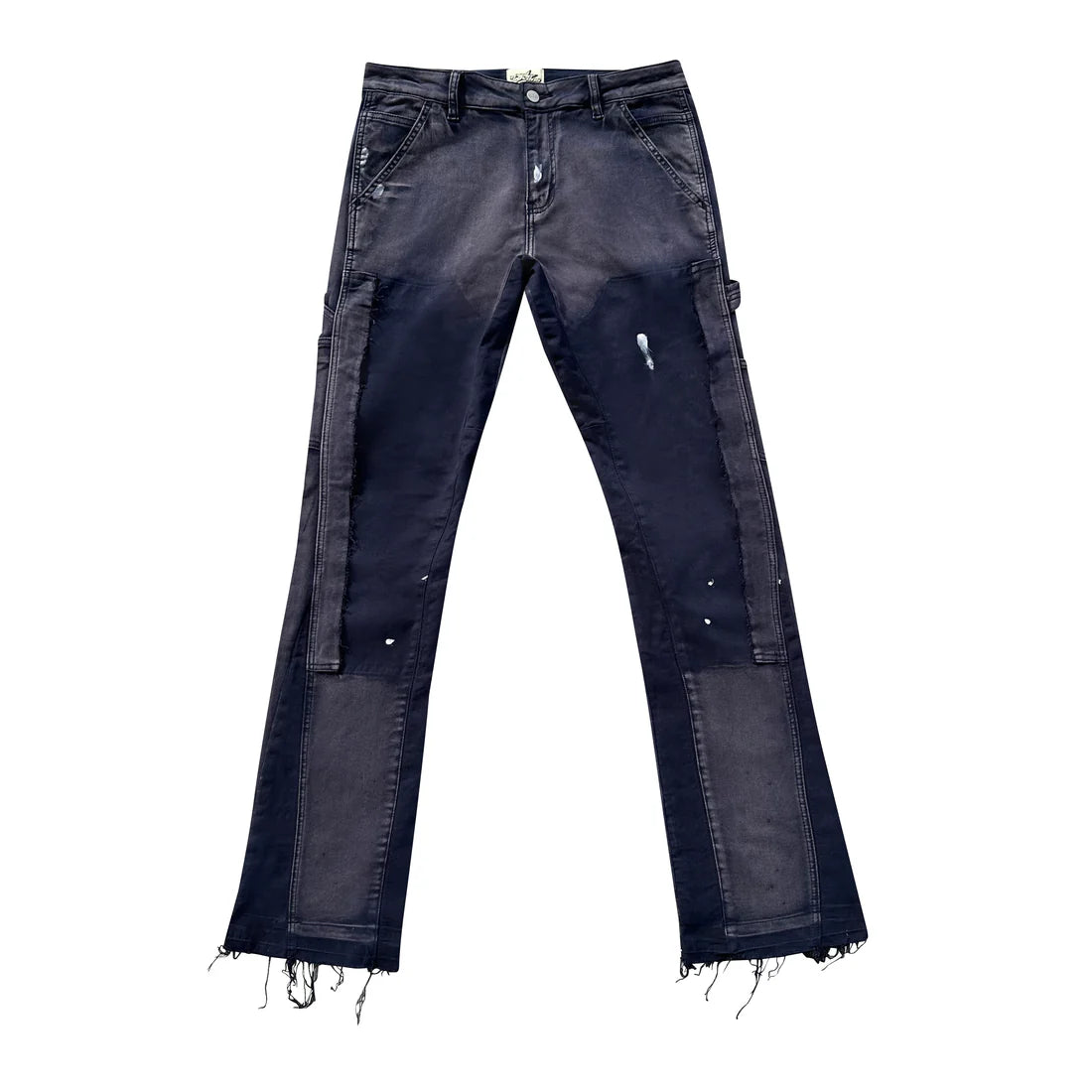 TRIPLE 7 FLAIR PANTS NAVY