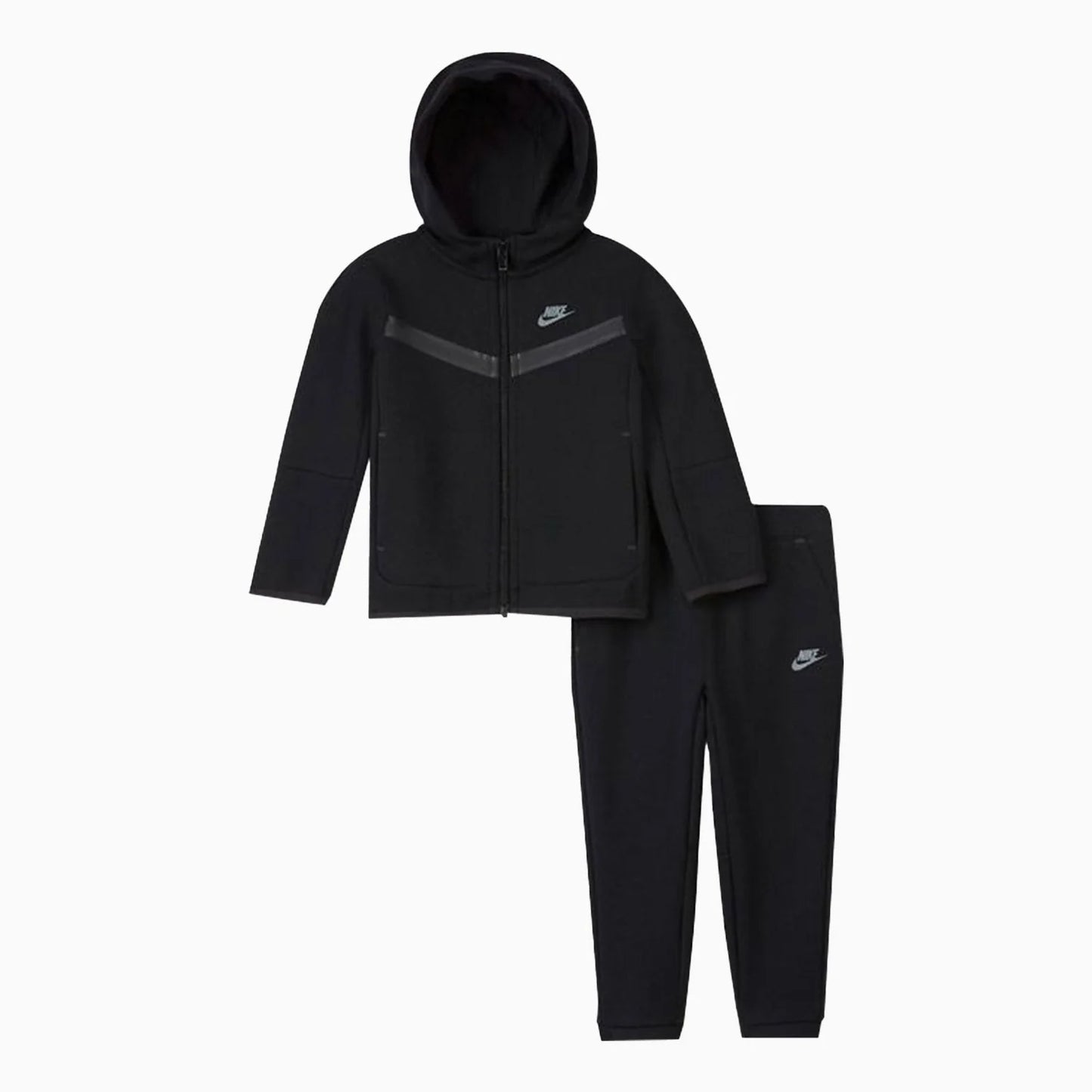 KIDS NIKE TECH BLACK SET