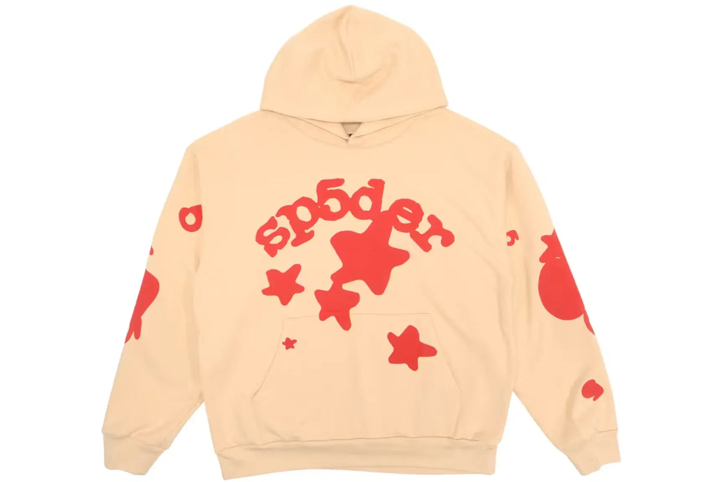 SP5DER BELUGA CREAM HOODIE