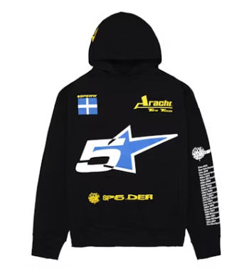 SP5DER HOODIE "PIT CREW"