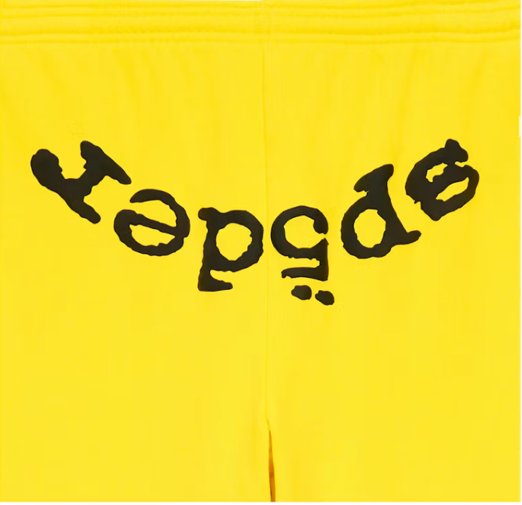 SP5DER YELLOW OG WEB SWEATPANTS