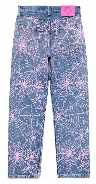 SP5DER AOP VINTAGE 501 DENIM