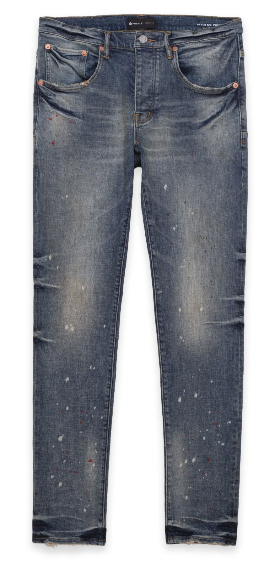 PURPLE JEANS P002 VINTAGE SPOTTED INDIGO