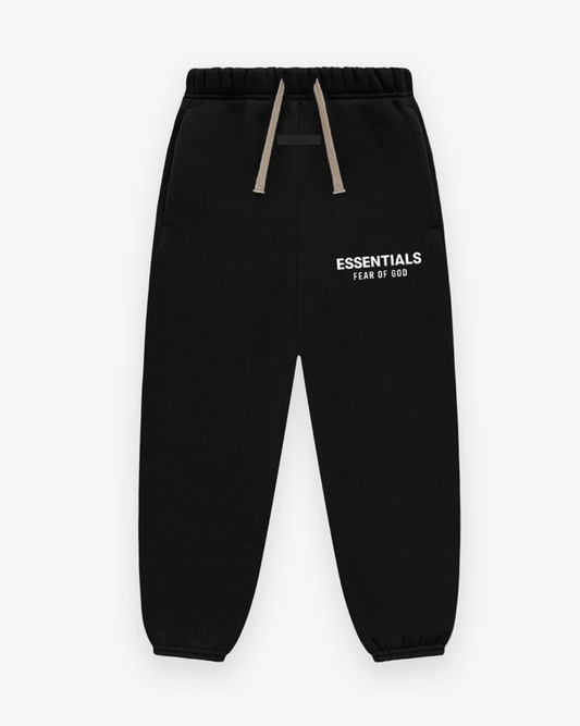 ESSENTIALS KID'S FLEECE SWEATPANTS BLACK