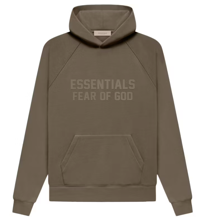 ESSENTIALS HOODIE "WOOD"