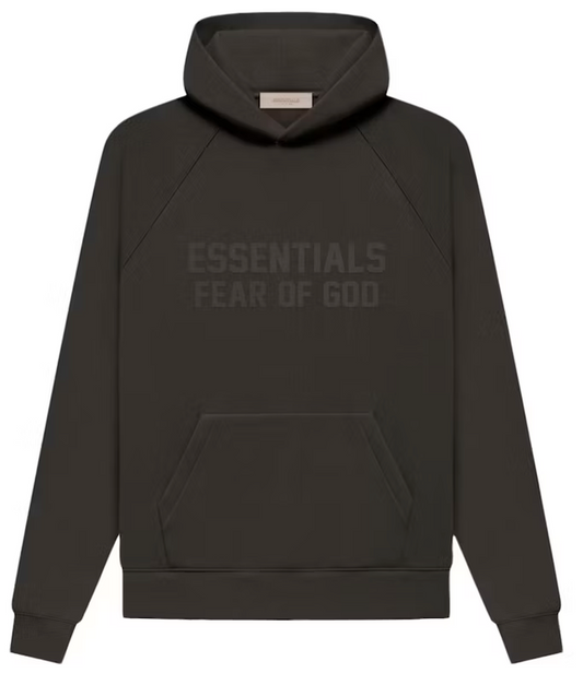 ESSENTIALS HOODIE 'OFF BLACK'