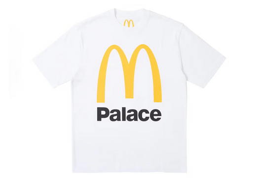 PALACE X MCDONALDS LOGO TEE 'WHITE'