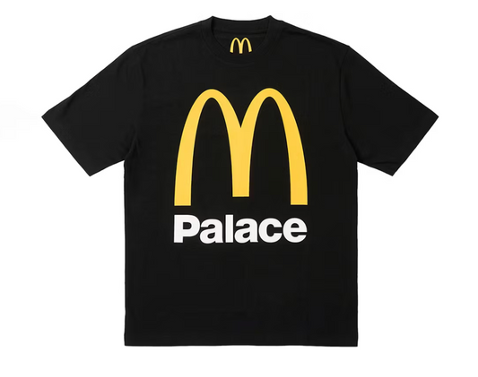 PALACE X MCDONALDS LOGO TEE 'BLACK'