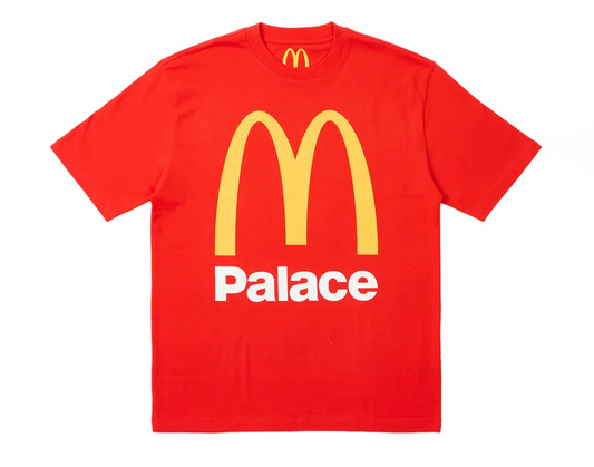 PALACE X MCDONALDS LOGO TEE 'RED'