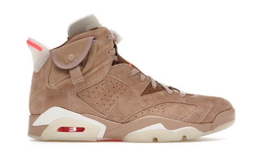 JORDAN 6 TRAVIS SCOTT KHAKI