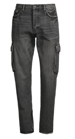 PURPLE JEANS 'VINTAGE BLACK CARGO'