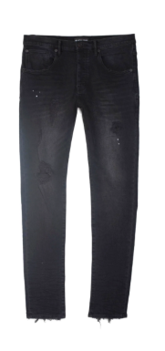 PURPLE JEANS 'BLACK REPAIR'