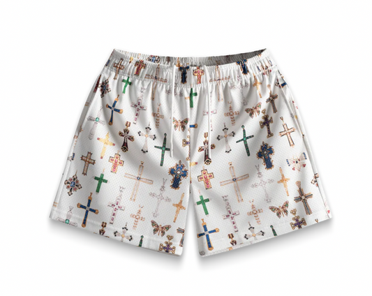 BRAVEST STUDIO SHORTS "CROSS SHORTS"