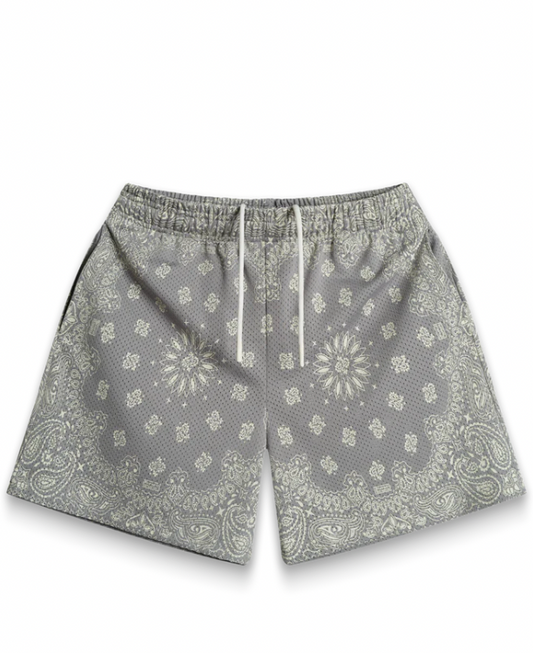 BRAVEST STUDIO SHORTS "CONCRETE PAISLEY"