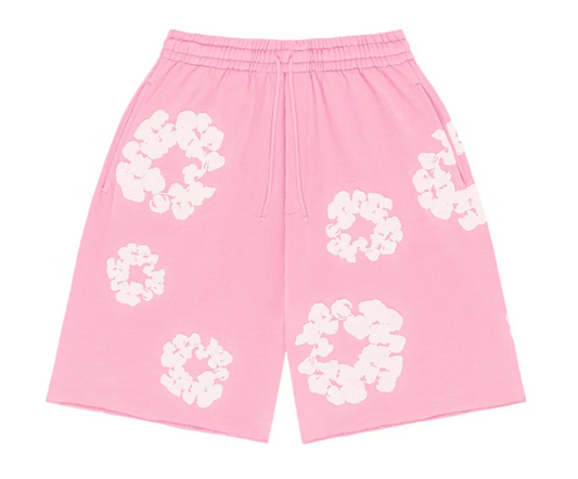 DENIM TEARS SHORTS "PINK"