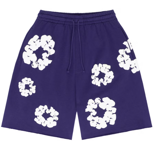 DENIM TEARS SHORTS 'PURPLE'