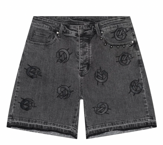 GODSPEED INFINITY DENIM JEAN SHORTS GREY