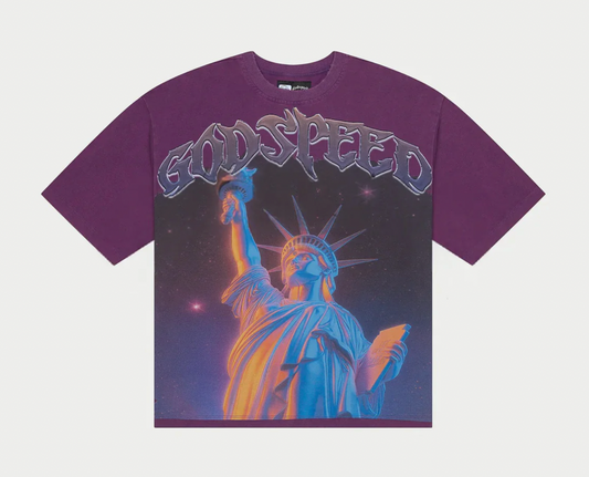 GODSPEED PURPLE CITY TEE