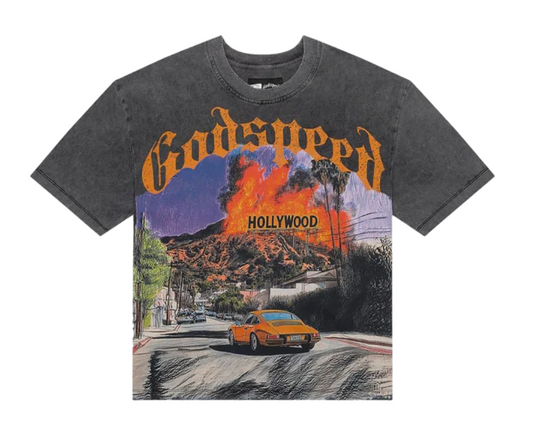 GODSPEED LOS SCANDALOUS TEE GREY