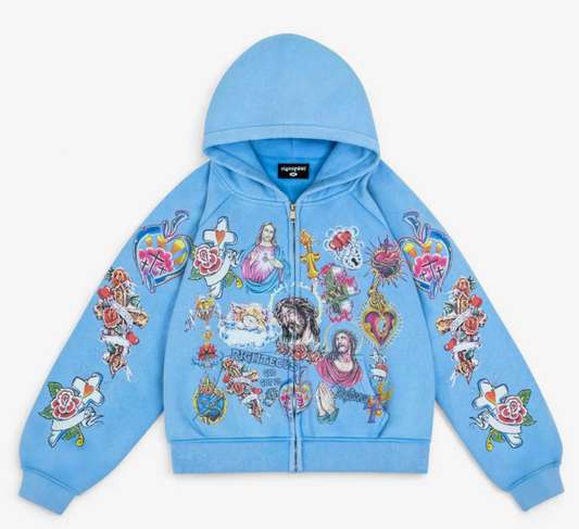 RIGHTEOUS HOODIE (BLUE)
