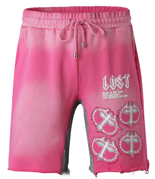 LOST INTRICACY MITT SHORTS (PINK)