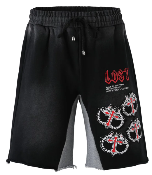 LOST INTRICACY MITT (BLACK/RED)