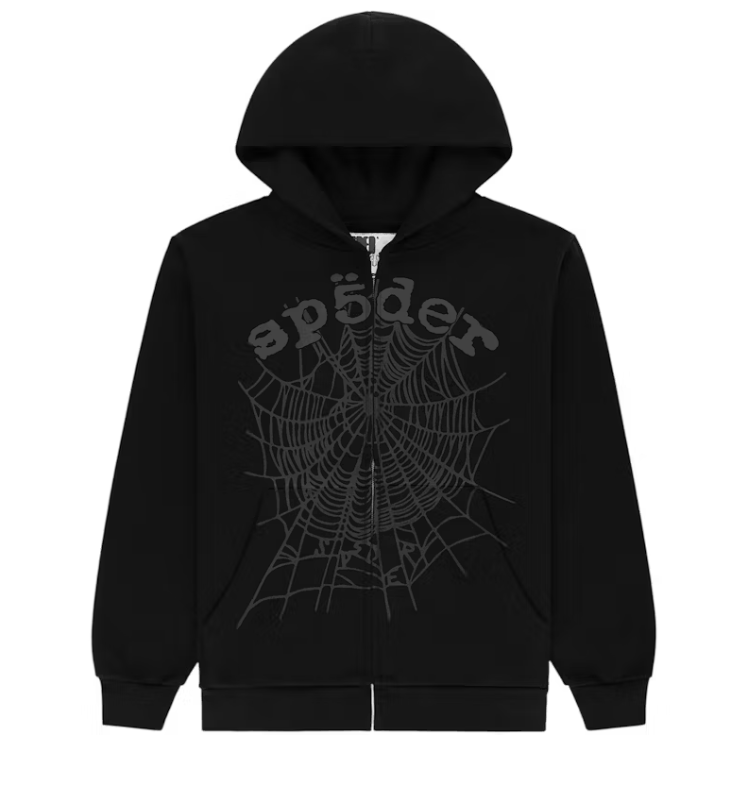 SP5DER OG WEB V2 PHANTOM ZIP HOODIE