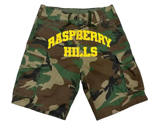 Raspberry Hill Camo Shorts