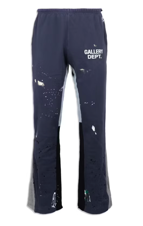 GALLERY FLARE SWEATS NAVY