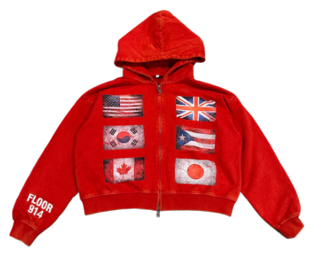 FLOOR 914 RED FLAG FORCE ZIP