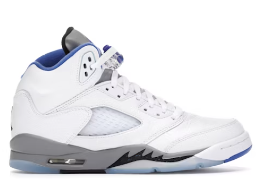 JORDAN 5 WHITE STEALTH (GS)