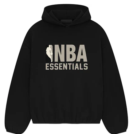 ESSENTIALS NBA HOODIE (BLACK)