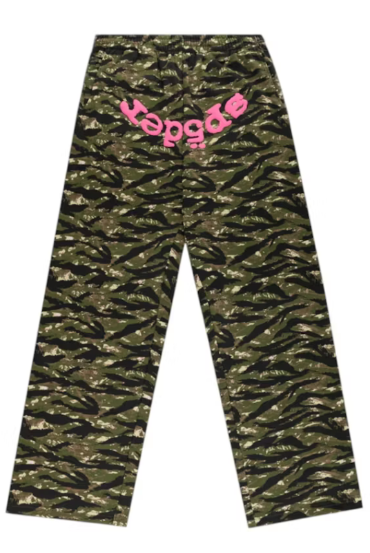 SP5DER TIGER CAMO V2 SWEATS