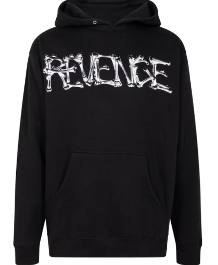 REVENGE HOODIE BONES